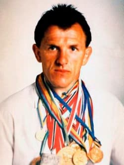 Игорь Каныгин, серебряный призёр Олимпиады 1980 по борьбе